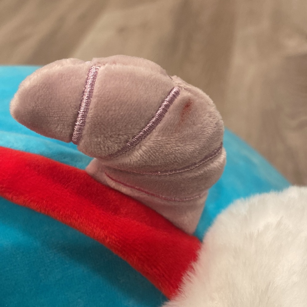 NWT Squishmallow Disney Earmuff Sulley Holiday Plush - Picture 5 of 5